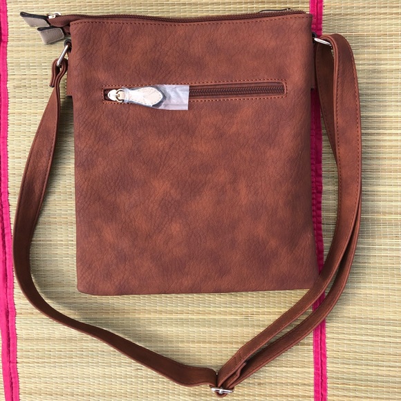 Charming Charlie Brown Shoulder Bag 🌟 NEW 🌟 - ITEM MISSING. UPDATE When found - Picture 2 of 4